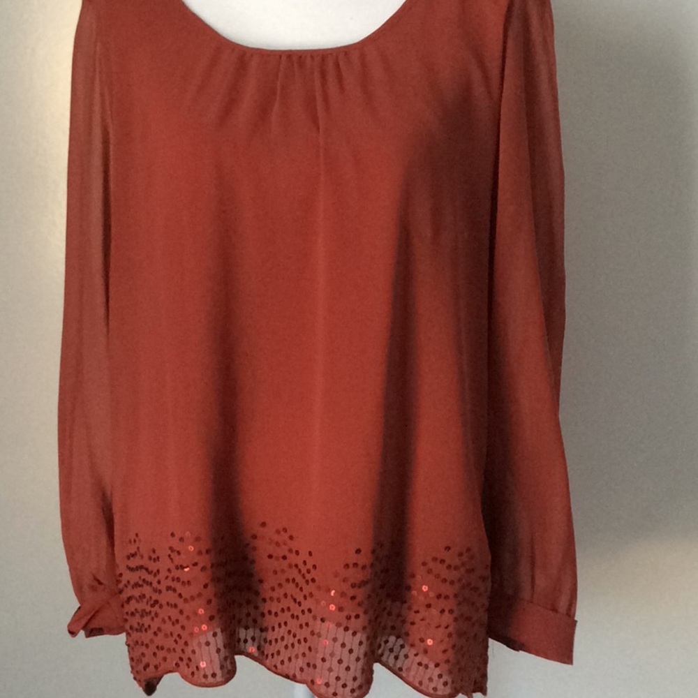 Sequined blouse